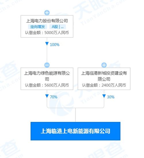 上海電力投資成立新能源公司，注冊(cè)資本8000萬(wàn)專注新興能源技術(shù)研發(fā)
